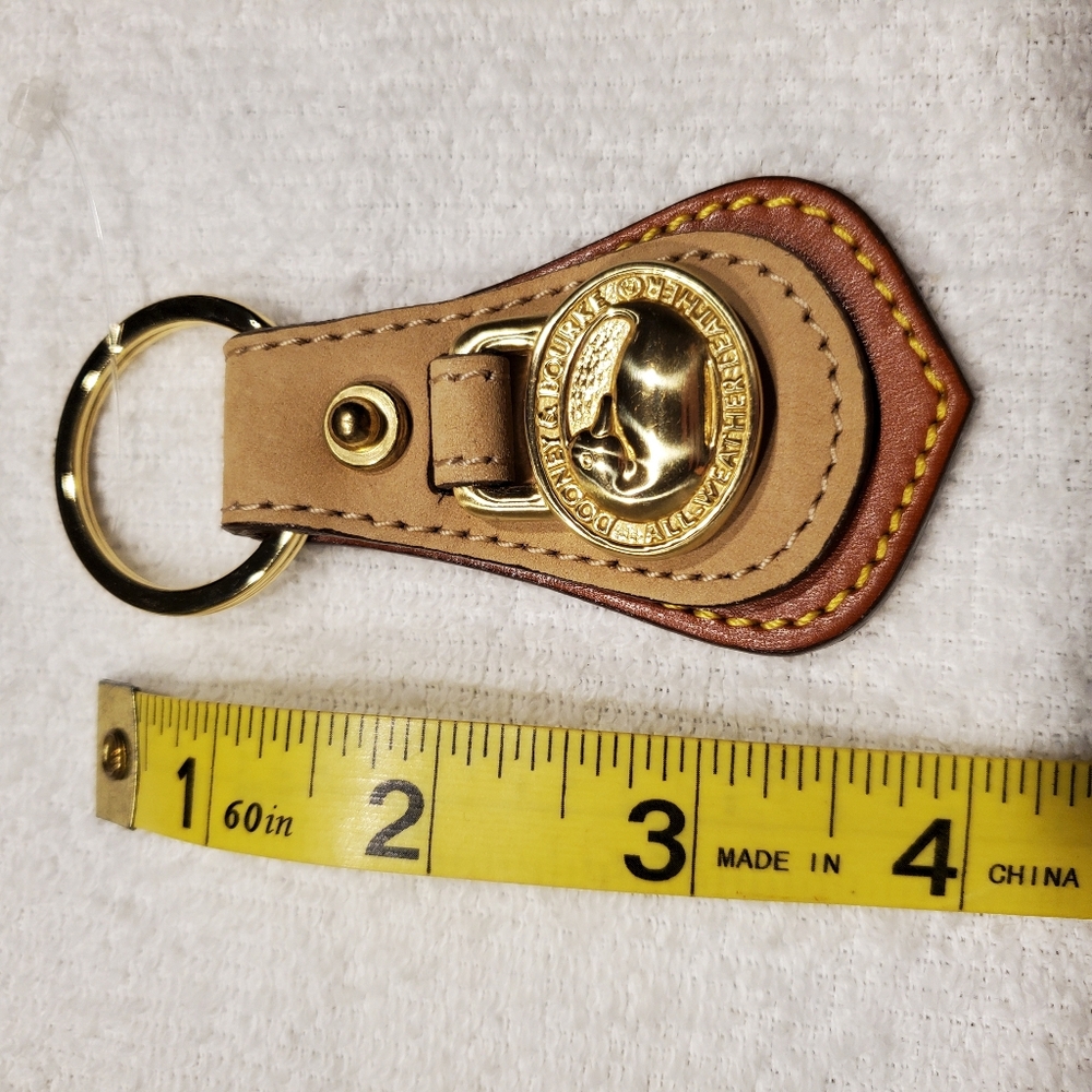 Dooney & Bourke Vintage All Weather Leather Key Fob